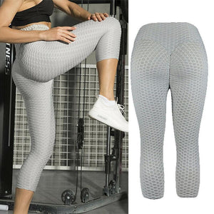 New High Waist Anti-Cellulite Compression Slim Leggings